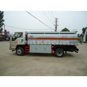 Good price Foton Mini 4000litres fuel tank for truck, 4x2 fuel truck capacity